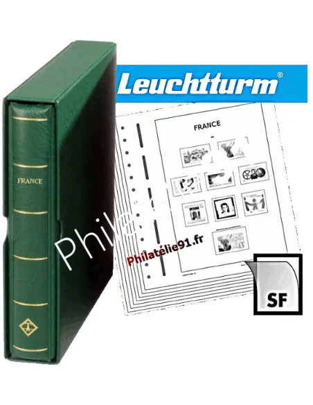 La France au complet de 1960 à 1979 dans 1 reliure PERFECT DP - LEUCHTTURM