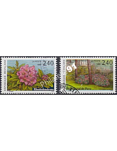 Timbre n° 2849 à 2850  oblitéré, Collection timbres France