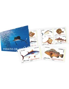 Carnet 1683 Poissons de mer , collection timbres France