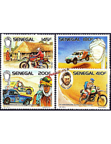 SENEGAL - n°  750 à 753** - Rallye...