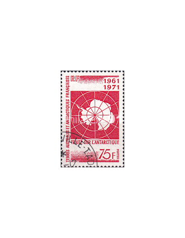 TAAF -  n°  39 oblitéré - 10 ans du...