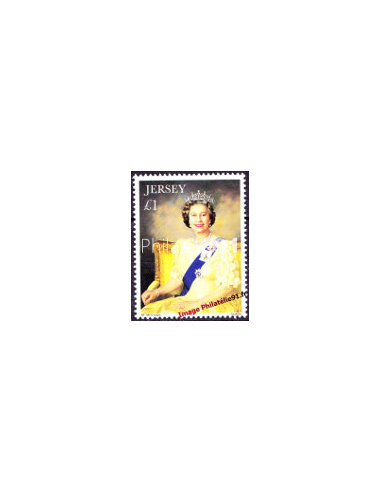 JERSEY - n°  623 ** - S.M. la Reine...