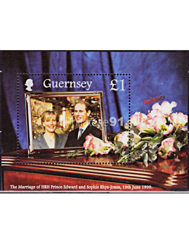 GUERNESEY - BF n° 41 ** - Mariage royal