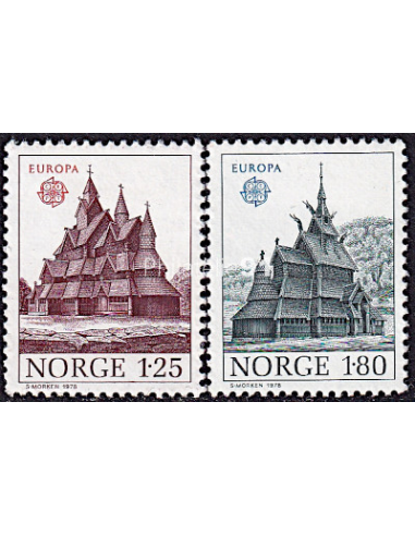 NORVEGE - n°  725 à 726 ** - EUROPA...