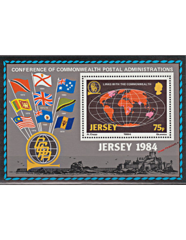 JERSEY - BF n°    3 ** - COMMONWEALTH