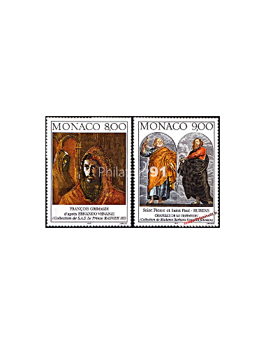 MONACO - n° 2127-2128 - Série Arts -...
