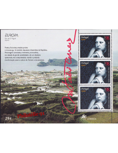 ACORES - BF n°   15 ** - EUROPA 1996...
