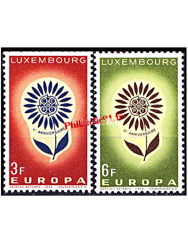 LUXEMBOURG - n°  648 à 649 ** -...