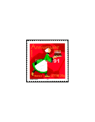 ADH. n°  52C - Bécassine (timbre...