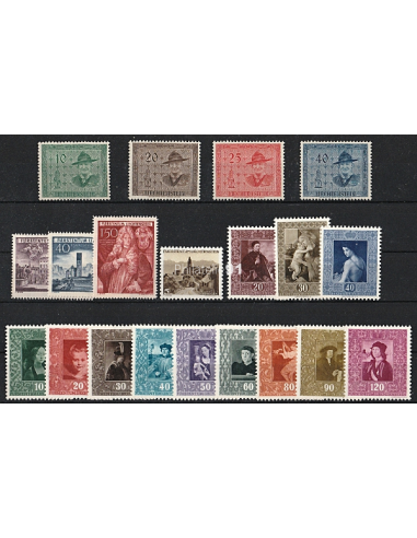 LIECHTENSTEIN - Lot de timbres neufs*...
