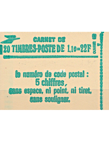 Carnet n° 2058-C1a ** (Gomme mate,...