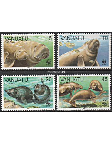 VANUATU -  n°  797 à 800 ** - WWF....