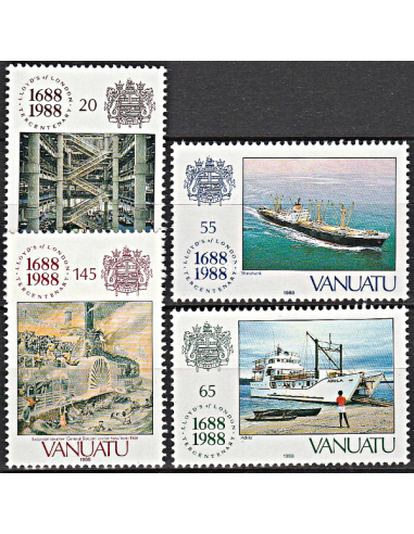 VANUATU -  n°  810 à 813 ** -...