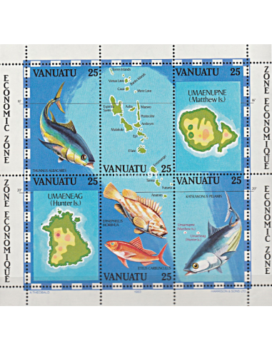 VANUATU - BF n°   4 ** - La pêche