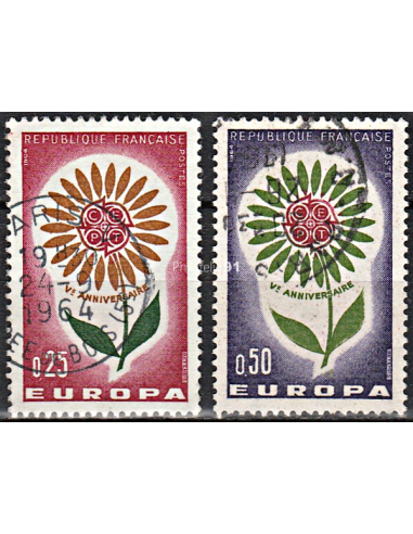 n°  1430 à 1431 Oblitérés - Série Europa