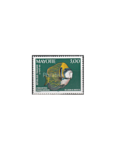 Mayotte - n°   60 ** - Poisson-empereur