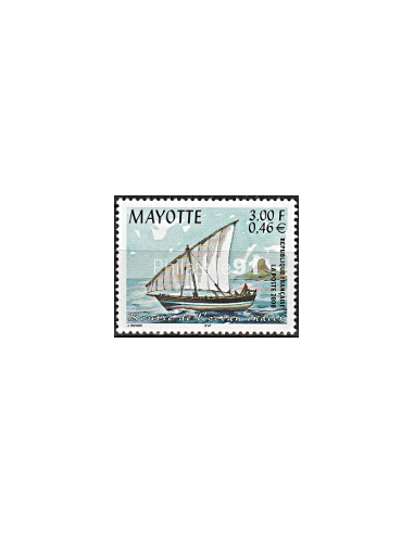 Mayotte - n°   81 ** - Bateau -...