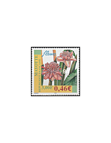 Mayotte - n°  107 ** - Fleurs