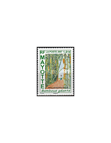Mayotte - n°  197 ** - Le Bambou géant