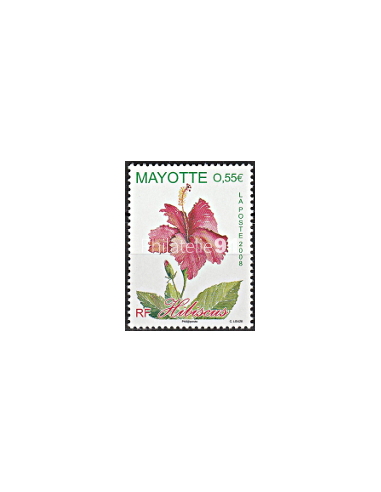 Mayotte - n°  214 ** - L'hibiscus