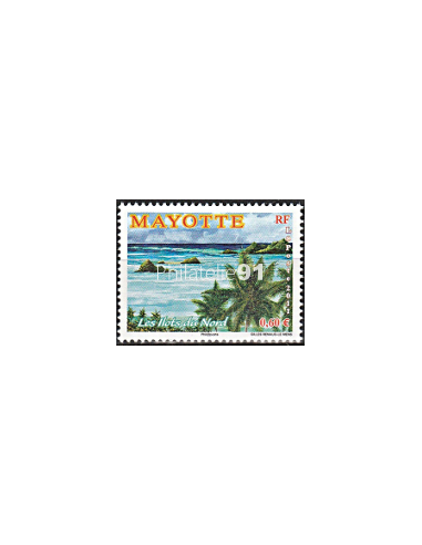 Mayotte - n°  264 ** - Les îlots du Nord