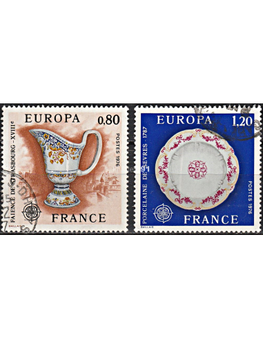 n°  1877 à 1878 Oblitérés - Série Europa