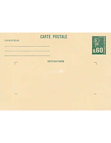 FRANCE - Entier Postal n° 1814-CP1 **...