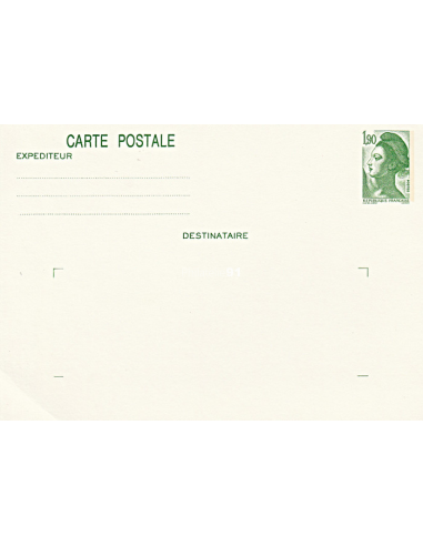 FRANCE - Entier Postal n° 2424-CP1 **...