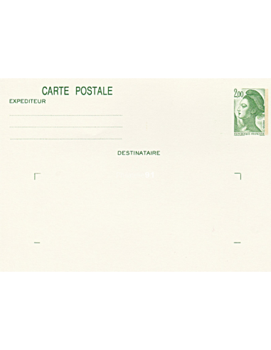 FRANCE - Entier Postal n° 2484-CP1 **...