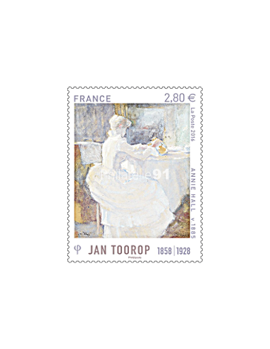 n° 5033 ** - Timbre Jan Toorop 1858-1928
