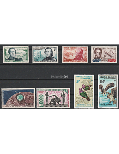 Nouvelle-Calédonie - Lot de timbres...