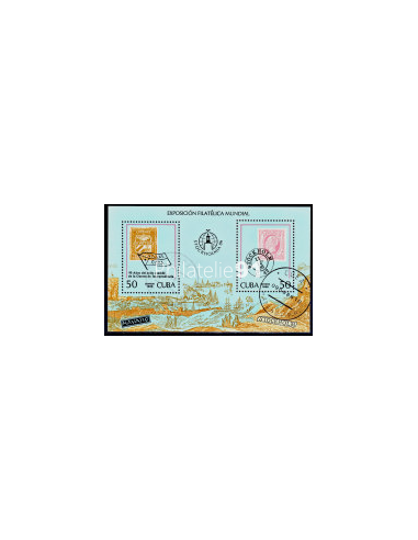 CUBA -  BF 95 - Timbre sur timbre