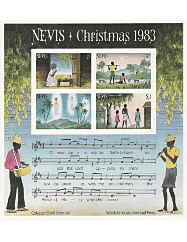 NEVIS - BF n°    4 ** ND - Chant de Noël