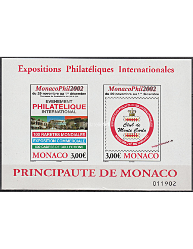 MONACO - BF n°   88 ** - MonacoPhil 2002