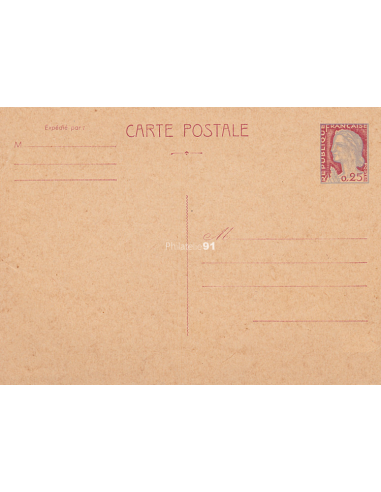 FRANCE - Entier Postal n° 1263-CP1 **...