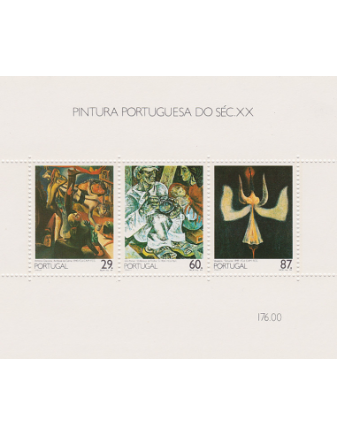 PORTUGAL - BF n°   64 ** - Peintures...
