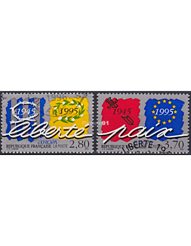 n°  2941 à 2942 - Europa 1995 - Paix...