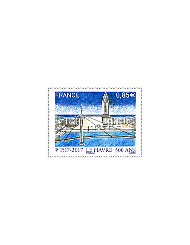n° 5166 - Timbre Le Havre 500 ans