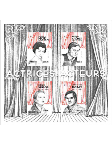 n° 5174 - 5177** (F5174) - Actrices,...