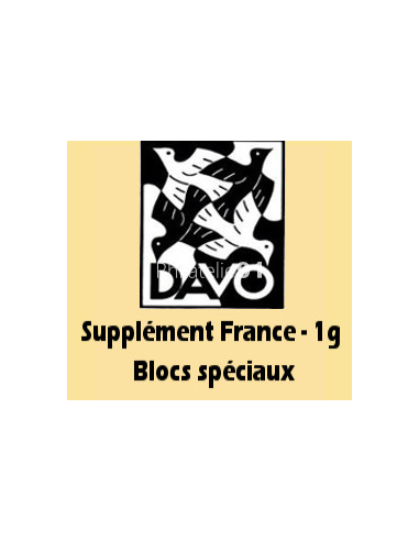 DAVO -   Jeu Luxe FRANCE 2017 - Blocs...