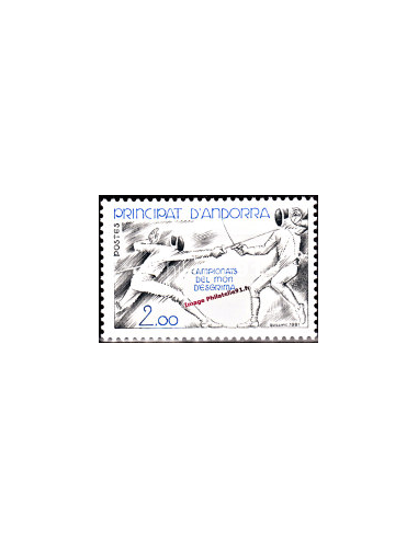 ANDORRE FRANCAIS - n°  296 ** - Escrime