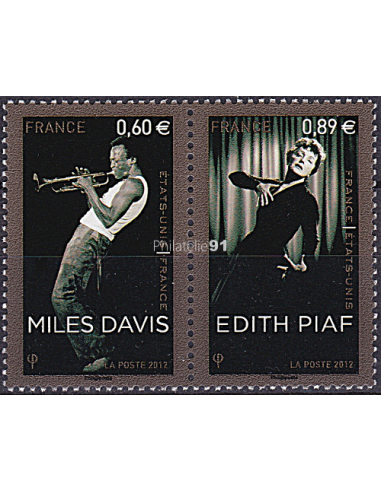 n° 4671 à 4672 ** (Timbres en Paire)...