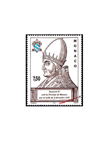 MONACO - n° 2137 - Pape Innocent IV