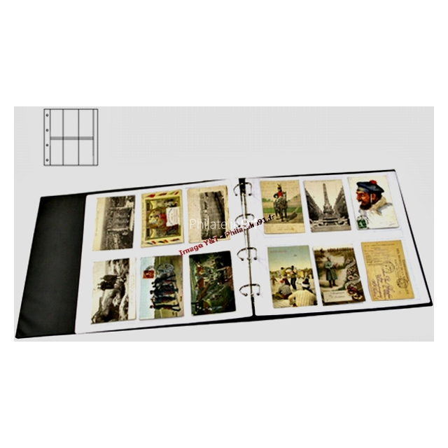 Album Luxe vide pour cartes postales havane Yvert et Tellier 20041