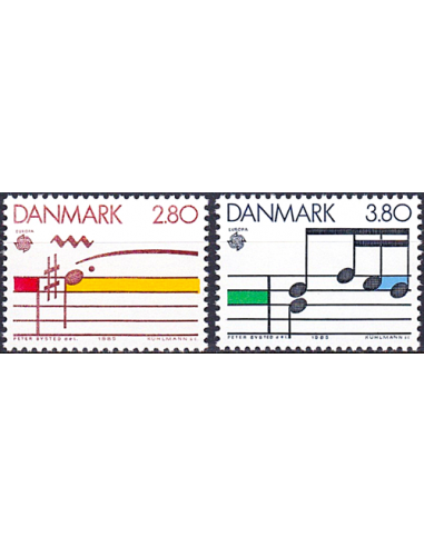 DANEMARK - n° 839 à 840 ** - EUROPA...