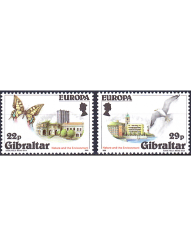 GIBRALTAR - n°  513 à 514 ** - EUROPA...