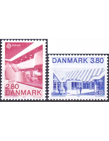 DANEMARK - n° 897 à 898 ** - EUROPA...