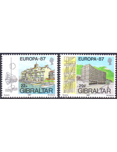 GIBRALTAR - n°  530 à 531 ** - EUROPA...