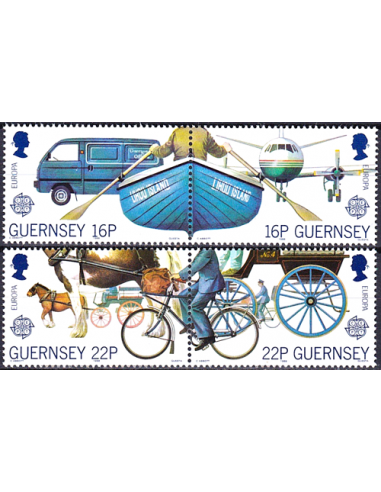 GUERNESEY - n°  419 à 422 ** - EUROPA...