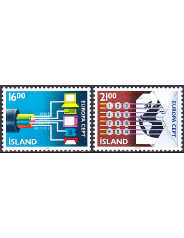 ISLANDE - n°  635 à 636 ** - EUROPA...